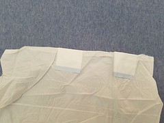 Bambino Bianco Large White Plastic Thick Quilted Adult Diaper Brief 4-Tapes 1pc