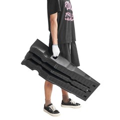 6.7 in Lift Height, 2 PCS 16000 lbs GVW Capacity, Portable Car Service Ramps