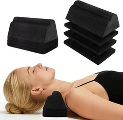 4-Layer Adjustable Neck and Shoulder Relaxer – Ergonomic EVA Support Pillow