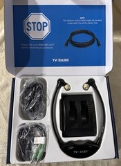 TV Ears Digital Wireless Headset Listening Voice Clarifying 11741 new open box