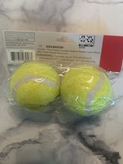 NEW Equate Walker Tennis Balls Yellow Natural Rubber Latex Model 20240530