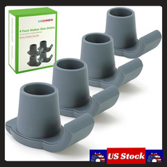 4 Pack Walker Skis Glides Universal Sliders for Folding Walkers Mobility Accesso