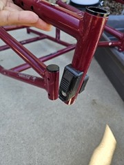 Quickie Ts Tilt In Space Leg Rest Legrest Footrest Foot Rest Used