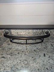 Moen Designer Bath Grab Bar Integrated Shelf Old World Bronze LR2356DOWB