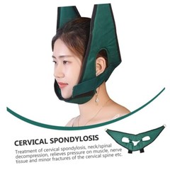 Adjustable Cervical Traction Decompression Device Neck Shoulder Head Pain Relief