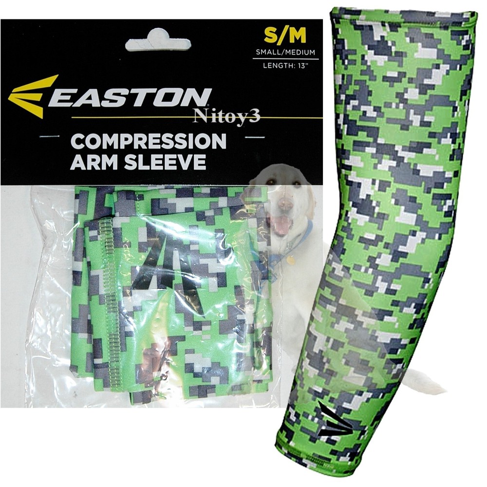 Easton Digital Camo Baseball Compression Sleeve One Arm Men S/M Length: 13”