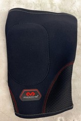 McDavid 410 Level 1 Knee Support with Sorbothane Pad, Size Large, Black