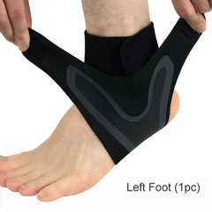 Ankle Brace Support Compression Sleeve Pain Relief Plantar Fasciitis Foot Wrap