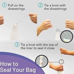 Disposable Male Urinal Bag Carebag Pee Bag Medical Grade with Super Absorbent…