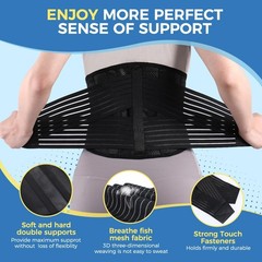 Posture Corrector Back Support Brace with Stretchable Belt & High-Elastic Straps
