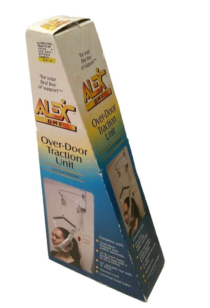 ALEX DME Over-Door Traction Unit – Cervical Traction Kit Model 9630