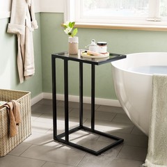 Hoobro C Shaped End Table Set Of 2 Side Table For Sofa Couch Table For Small