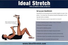 – Hamstring, Lower Back & Calf Stretcher – Knee Extension & Pain Relief