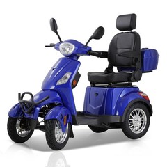 800W 4-Wheel Heavy Duty Mobility Scooter 60V/20Ah 31 Miles for Seniors 500lbs