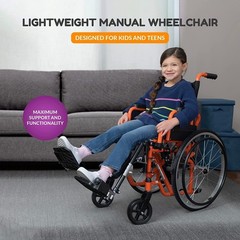 CIRCLE SPECIALTY, Ziggo 12” Seat Width Pediatric Wheelchair for Kids &…