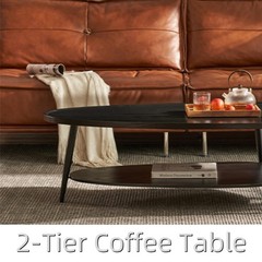 Sm Saint Mossi Saint Mossi Modern Black Coffee Table For Living Room