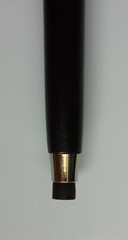 vintage brass derby head handle black wooden walking stick designer Halloween