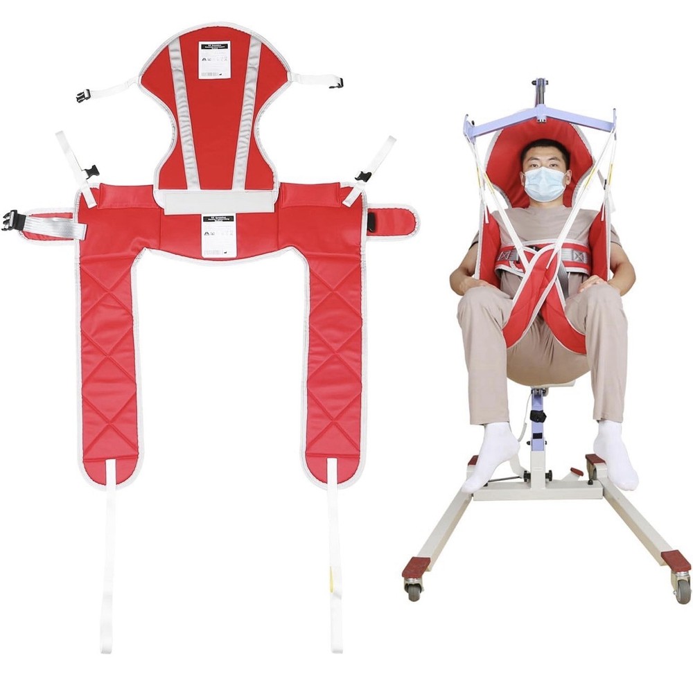 Patient Lift Sling, Medical Commode Patient Lift Transfer Sling Medium 500 Lbs.