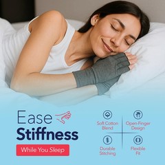 Doctor Developed Compression Gloves for Women and Men, Open-Finger Arthritis …