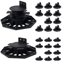 24-Pack Plastic Pedestal Paver for Floor Support