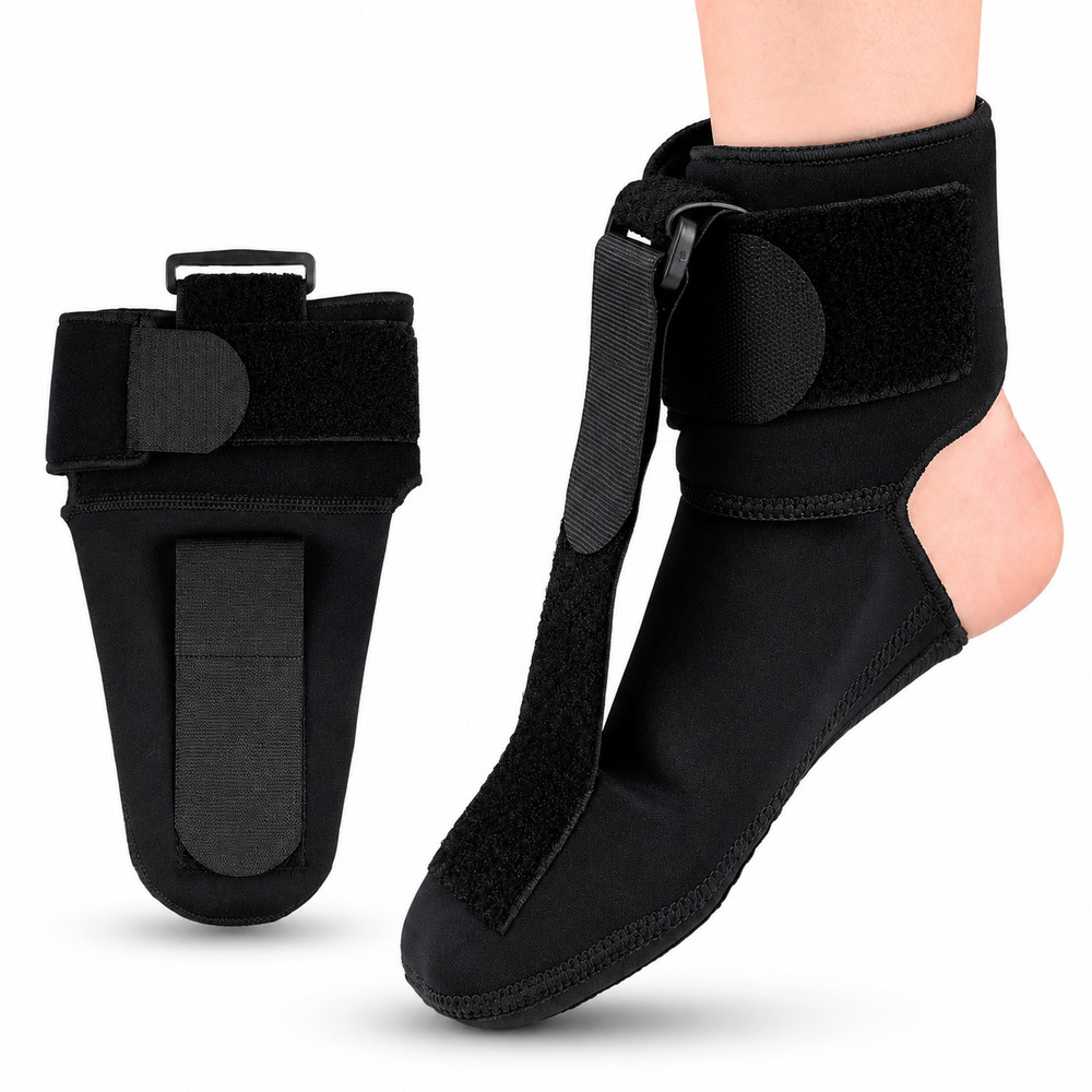 Plantar Fasciitis Night Splint Sock Adjustable Foot Brace Heel Pain Relief
