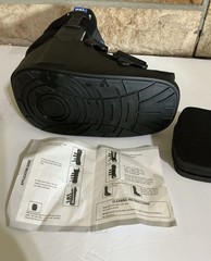Polymer Air High Top Walking Boot Black Adjustable Inflatable Immobilizer