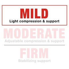 ACE Elbow Compression Support: L / XL (Black)