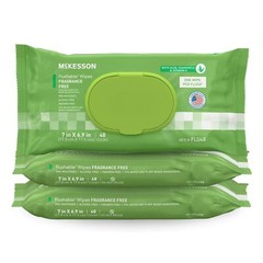 Flushable Adult Wet Wipes – 576 Wipes Aloe & Vitamin E, Plant-Based, Scented