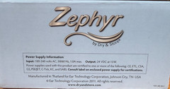 Zephyr by Dry & Store Hearing Aid Dryer NEW w/ Dry Brik Captures Moisture & Odor