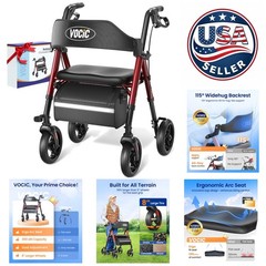 Ultimate Z21 Rollator Walker for Seniors – Ergonomic, Lightweight, Easy to Store