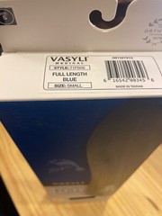 Vasyli Custom Full Length Heat Moldable Orthotics Blue Mid Density SMALL