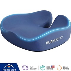 Breathable 4-Zone Seat Cushion for Back Pain Relief – Ideal for Office & Travel