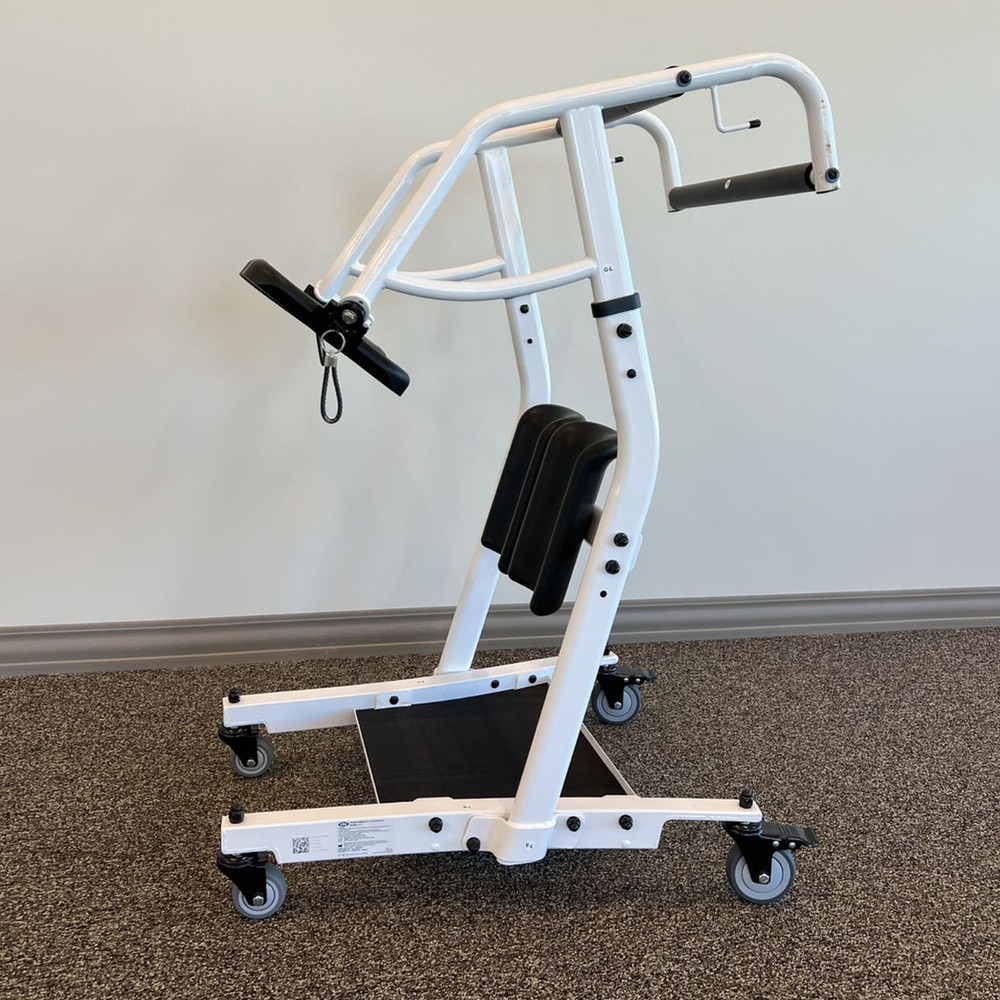 Patient Transport Stand Assist Lift, Wheeled Mobility Device for Seniors