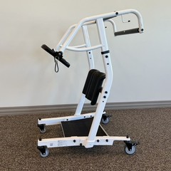 Patient Transport Stand Assist Lift, Wheeled Mobility Device for Seniors