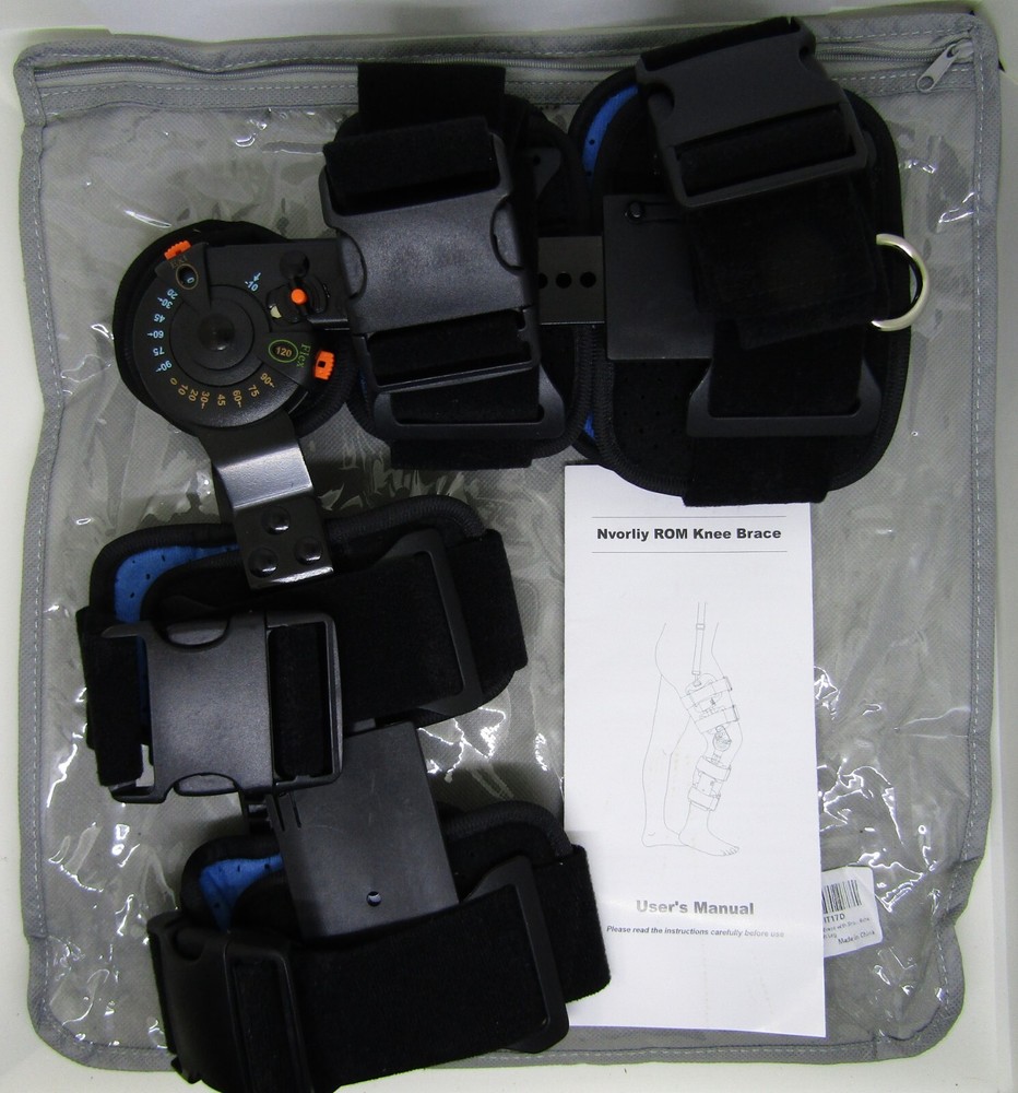 Nvorliy Hinged ROM Knee Brace – Fits Right or Left