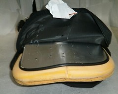 FUTURE MOBILITY WHEELCHAIR BACK WITH ACCESSORIES VERY GOOD CONDITION SIZE 15×20″