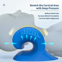 Cervical Neck Traction Device for Neck Pain Relief, Neck Stretcher for Home