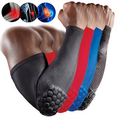 Elastic Elbow Support Sleeve Protector Padded Bandage Arm Brace Guard Basketball