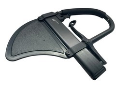 QUICKIE 2 Single Post Wheelchair Armrest Side Assemblies Adjustible Height READ