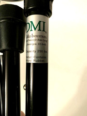 New Never Used DMI Folding Adjustable Walking Cane In Original Package Black