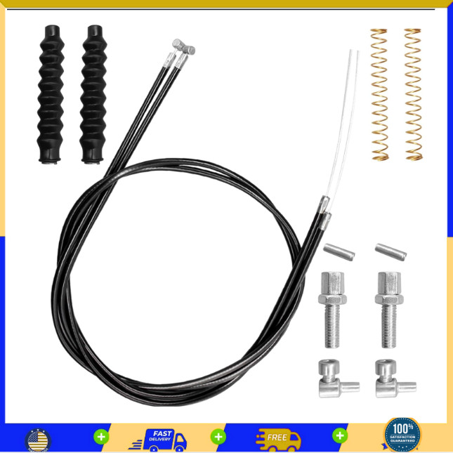 14Pcs Brake Cable Parts for Walkers Replace, Drive Rollator Replacement