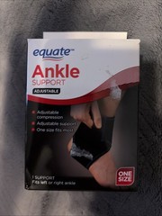 EQUATE ANKLE SUPPORT One Size. New In Box