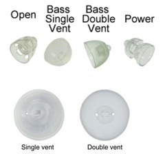 2 Pack Oticon miniFit (OpenBass 8mm) Domes – 20 Domes / US Seller – Fast shippin