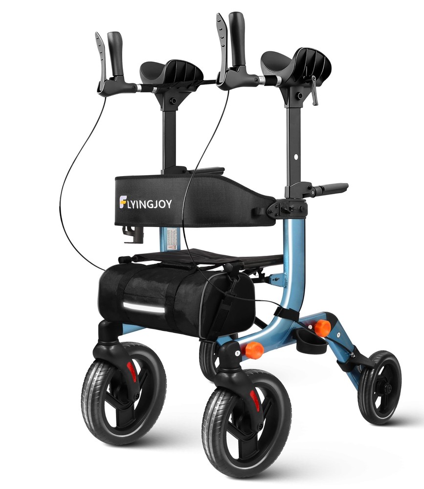 300 Pound-Weight Capacity, Upright 74b – Blue (10″ Front and 8″ Rear Wheel)