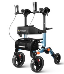 300 Pound-Weight Capacity, Upright 74b – Blue (10″ Front and 8″ Rear Wheel)