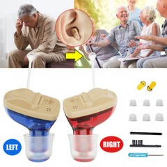 Digital Hearing Aids Noise Cancelling Invisible Severe Loss Sound Amplifier ITE