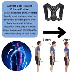 Posture Corrector, Back Brace for Women and Men, Adjustable Back Support
