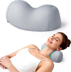 Small Neck Stretcher Pillow for Pain Relief, Soft Cervical Traction Device Neck