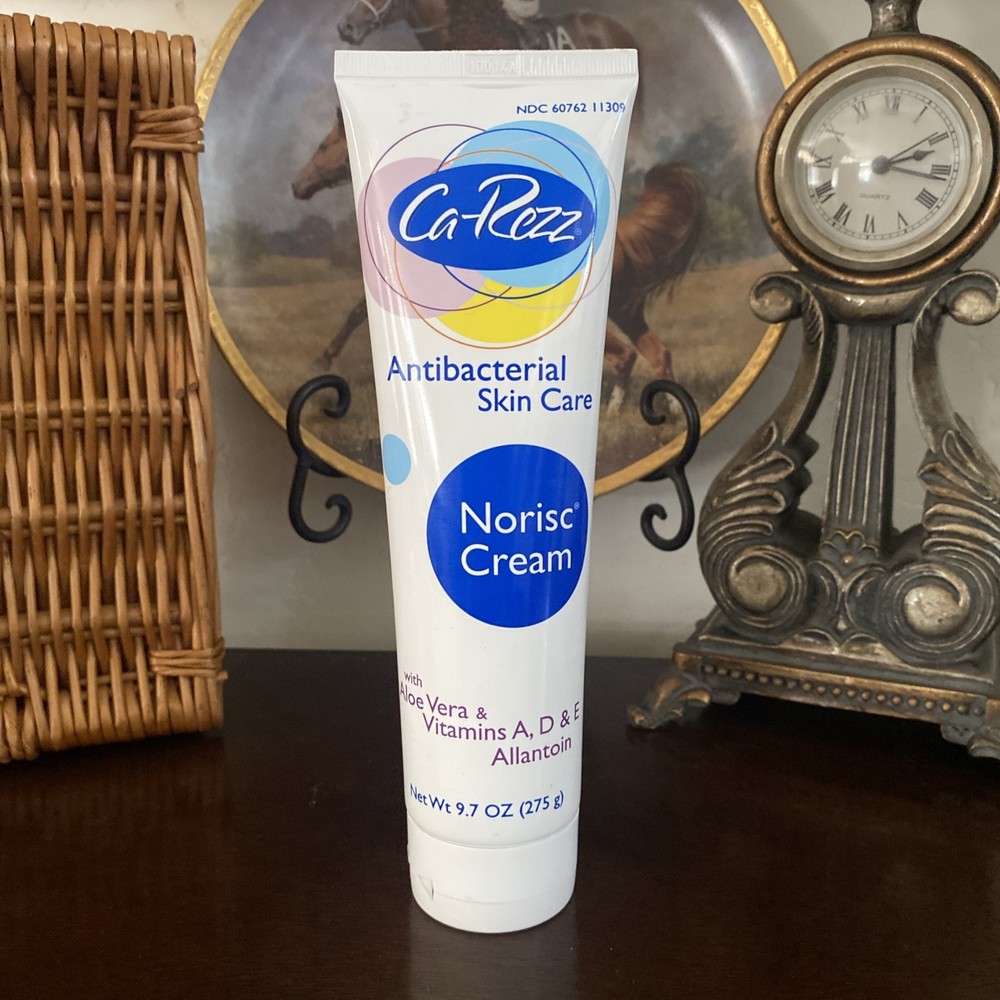 Ca-Rezz Antibacterial Skin Care Norisc Cream with Aloe vera 9.7 oz – NEW