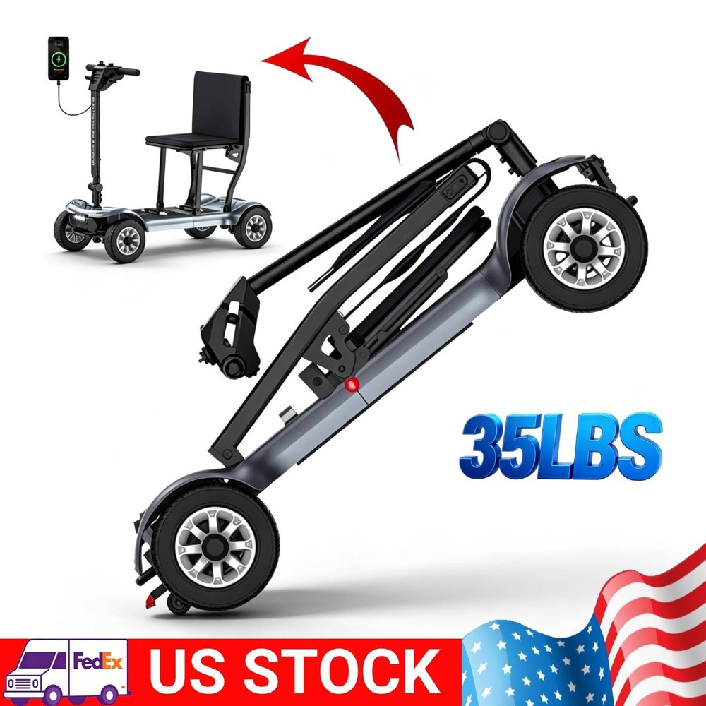 [Plus] Ultra-Lightweight Electric Mobility Scooter for Seniors Electric-Scooter